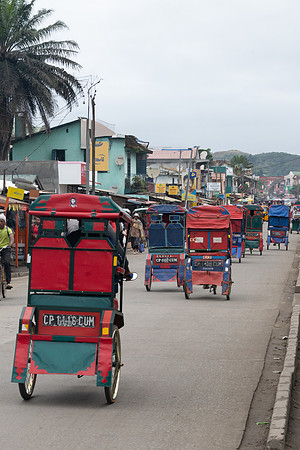 Bicycle rickshaws