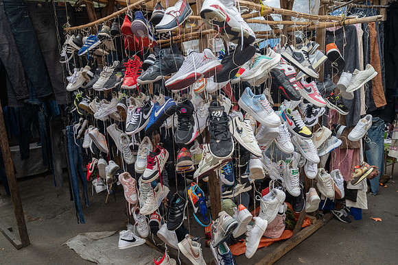 Antananarivo market trainers