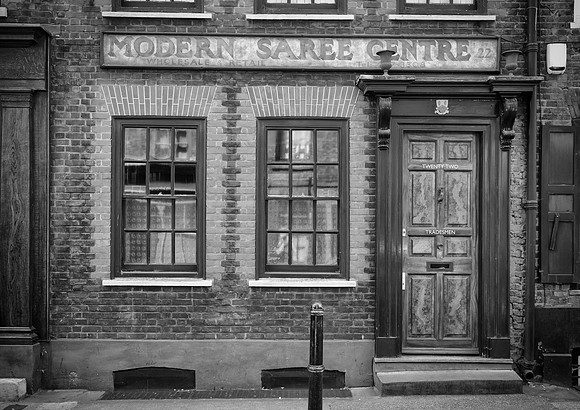 Modern saree centre BW