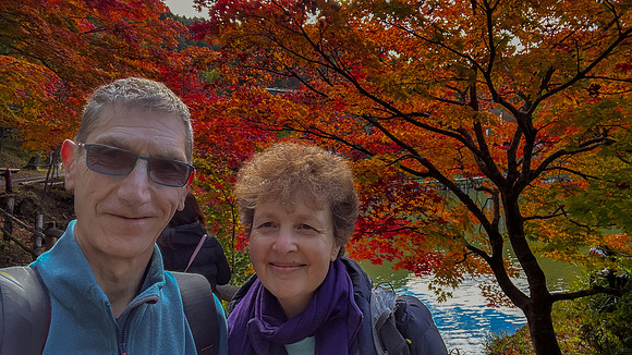 Takayama Hida no sato selfie Jenni Gary