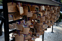 Tokyo Wooden fortune tablets