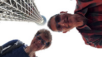 Tokyo tower Jenni and Gary
