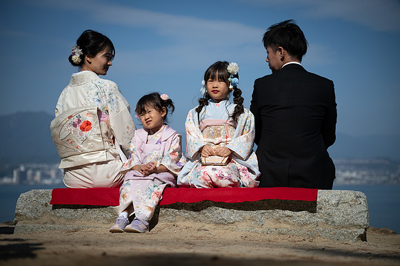 Miyajima kimono family