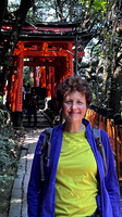 Kyoto Fushimi Inari shrine torri gates  Jenni