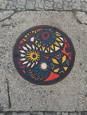 Kanazawa manhole cover
