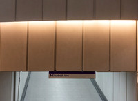 Crossrail Elizabeth ceiling sign