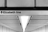 Crossrail Elizabeth ceiling bw