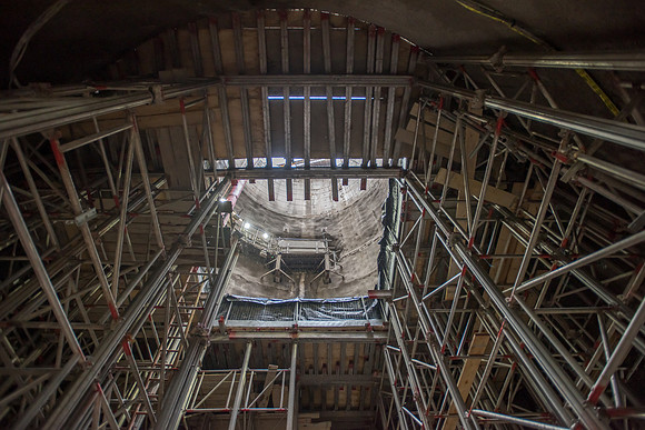 Crossrail Finsbury Circus access shaft 2