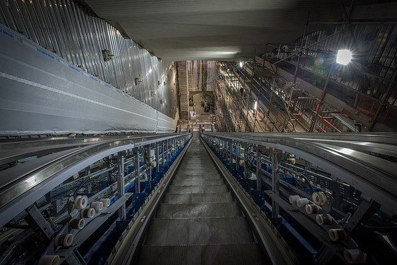 Crossrail esclator down
