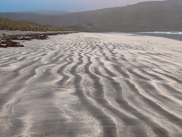 Eigg Singing Sands ripples