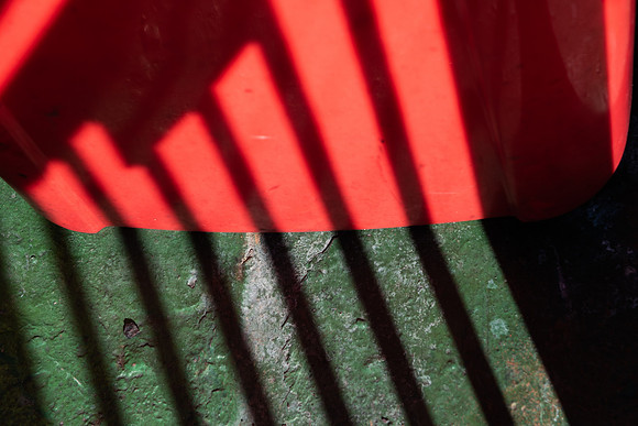 Mallaig ferry red and green 7