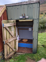 Eigg bothy bog
