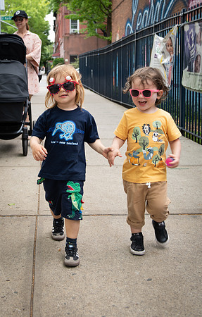 Felix Hendrix hold hands