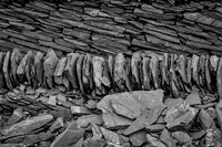 Llanberis zig zag path wall BW 2
