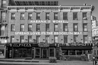 Brooklyn Love building BW