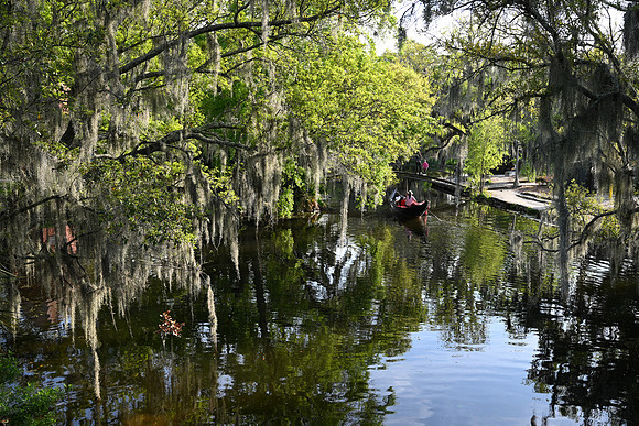 New Orleans gondolier