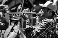 New Orleans trumpet 2 BW