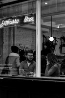 Soho espresso bar BW