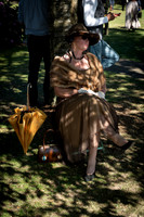 Goodwood lady and umbrella