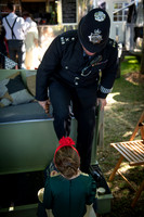 Goodwood policeman and child