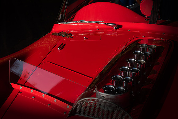 Goodwood Ferrari bonnet