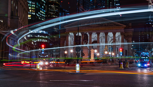 Bank light trails 2