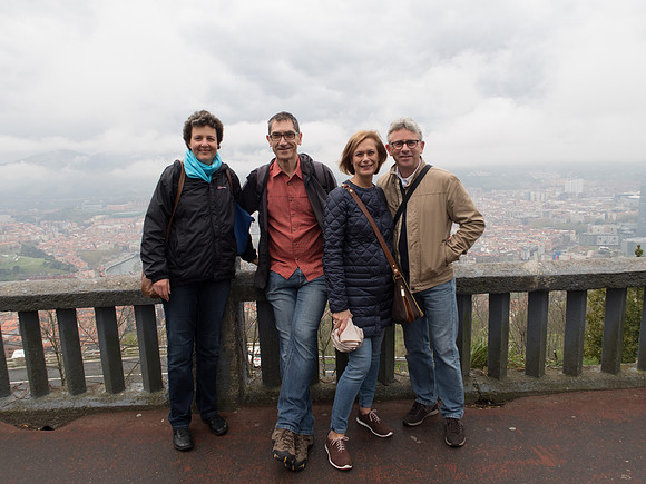 Bilbao view from Artxanda Funicular