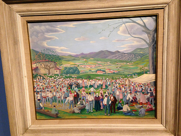 Jose Arrue - village festival 1920