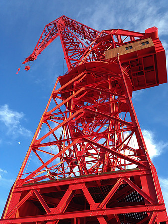 Maritime museum crane