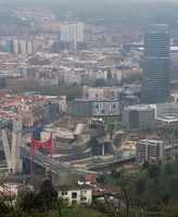 Bilbao view from Artxanda Funicular