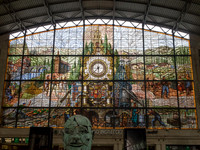 Bilbao station window