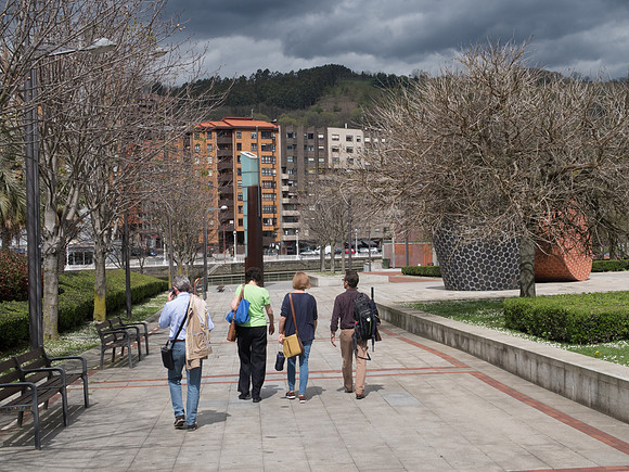 Bilbao Greeters walk with Howard