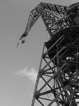 Maritime museum crane