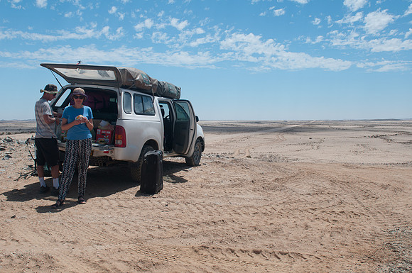 on the road to spitzkoppe