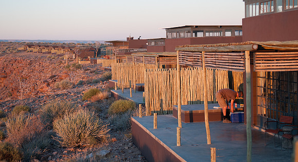 fish river rooms sunset