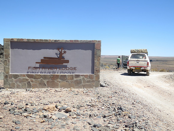 fish river lodge entrance