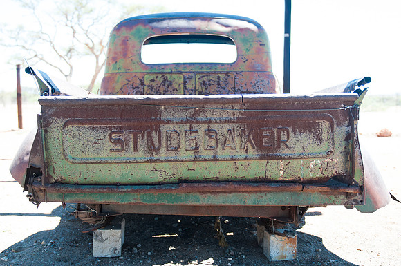 solitaire studebaker wreck