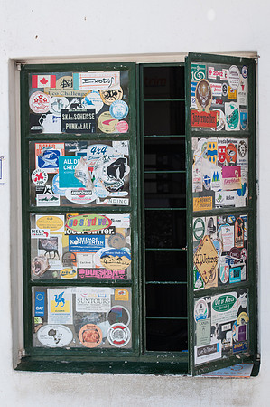 solitaire window stickers