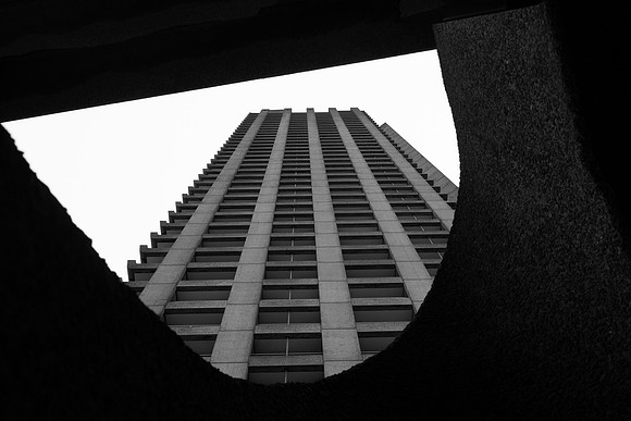 Shakespeare Tower Barbican 2 BW
