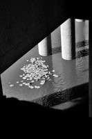 Barbican pool BW
