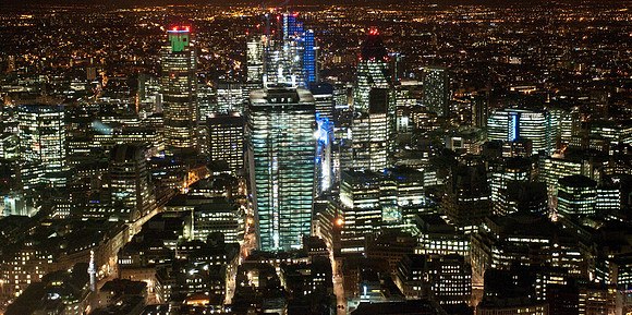 City of London from the Shard