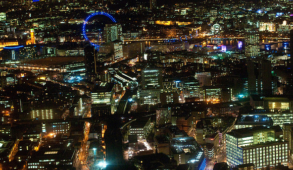 London Eye from the Shard