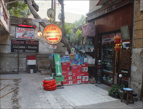 Cairo electrical shop