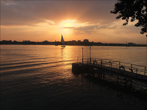 Cairo Nile sunset 1