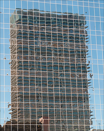 building reflection