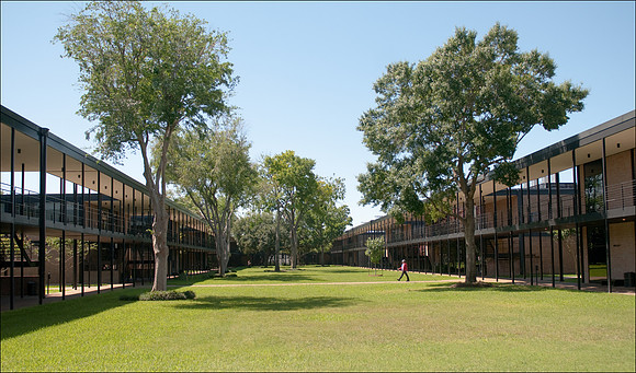 Philip Johnson masterpiece, University of St Thomas, Houston