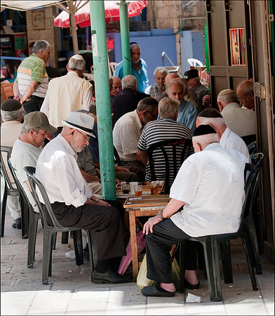 Jerusalem Mahane Market backgammon 1