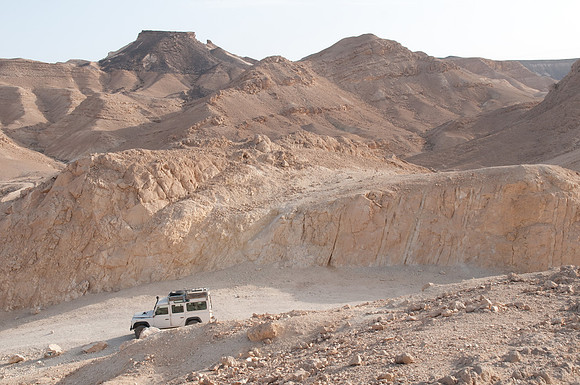 Machtesh Ramon Landrover