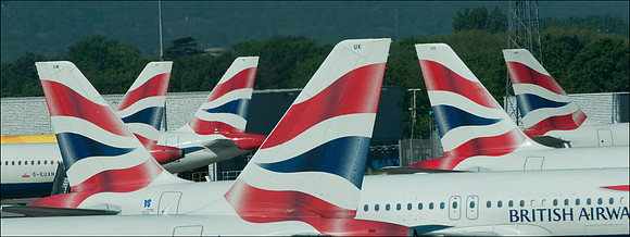 BA tailfins