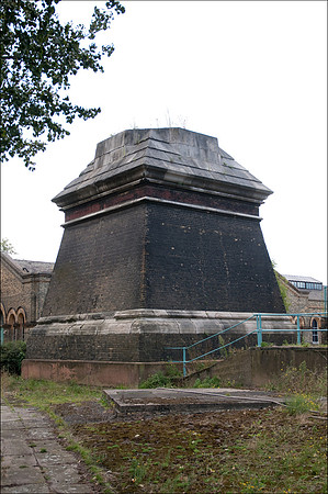 Abbey Mills chimney base